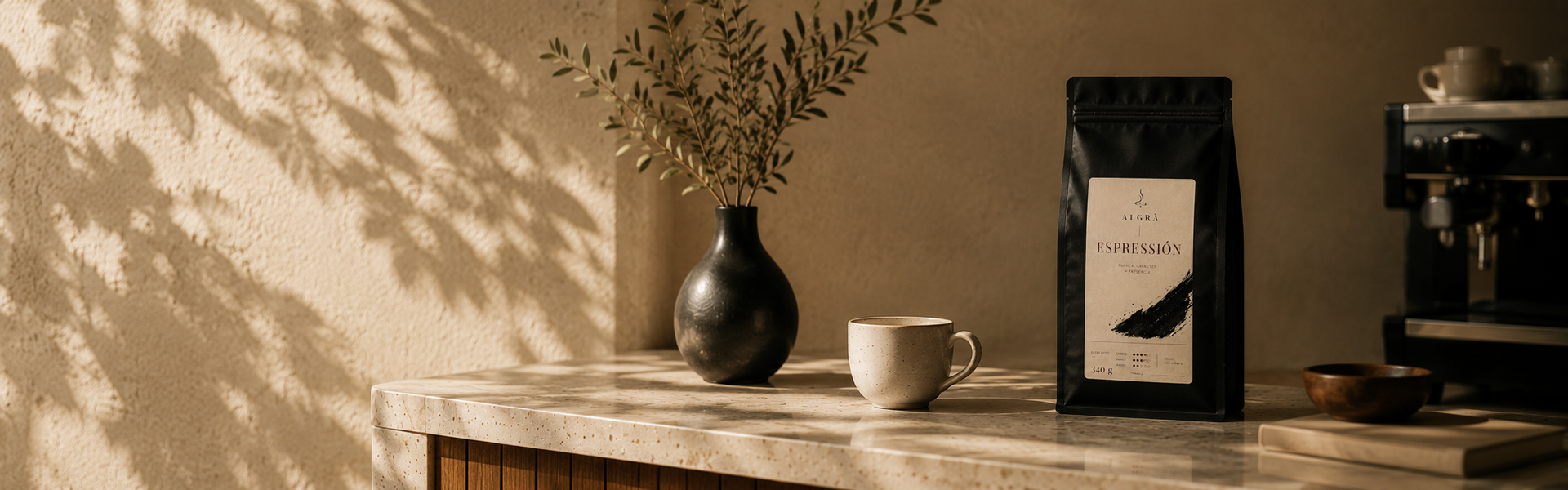 Espacio con café Algrà